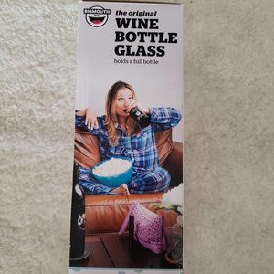 [Big Mouth] The Original Wine Bottle Glass - holds an entire bottle of wine! (: